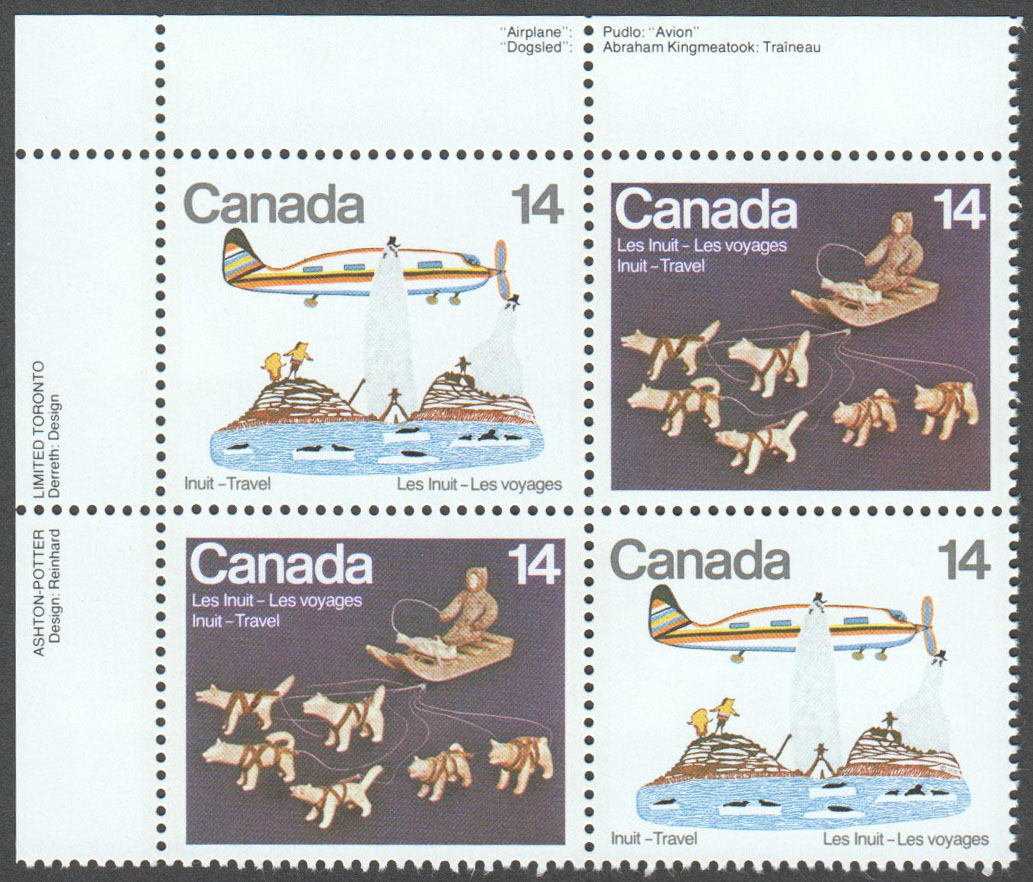 Canada Scott 772a MNH PB UL (A8-1) - Click Image to Close